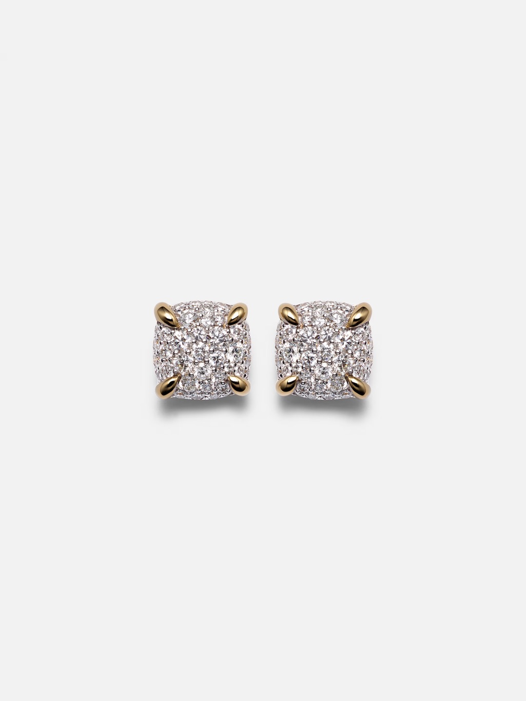 David Yurman Chatelaine 18k Gold Earrings 7mm